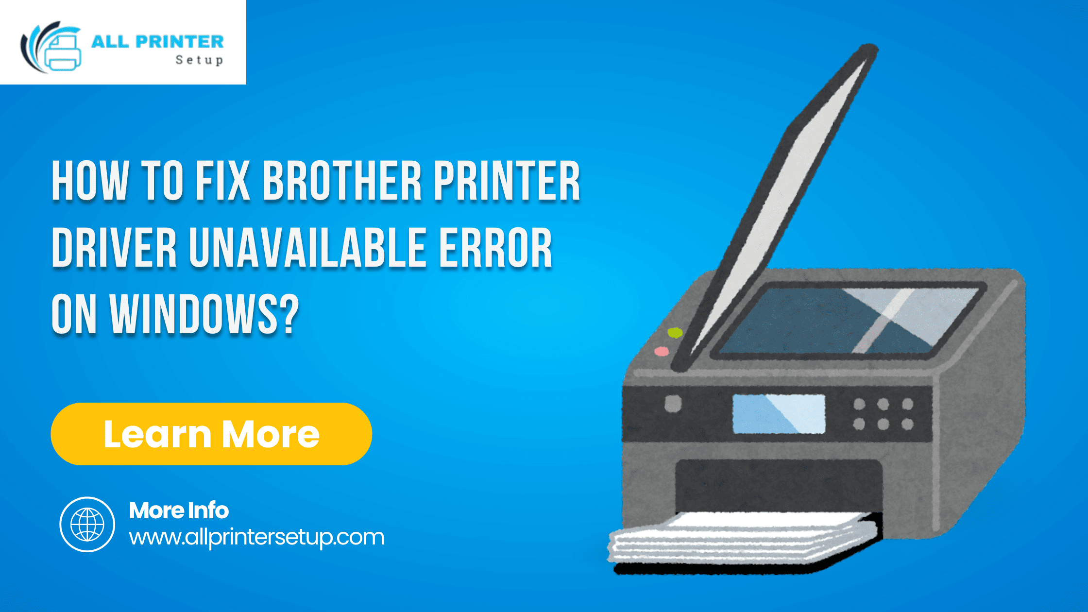 Brother Printer Driver Unavailable
